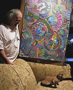 J.D. Hopkins with Original Artwork