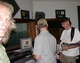 Mike looms while Randy and Sheldon listen